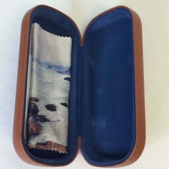 Komono Sunglasses Peach orange NEW Urkel UV 400 - Picture 8 of 12